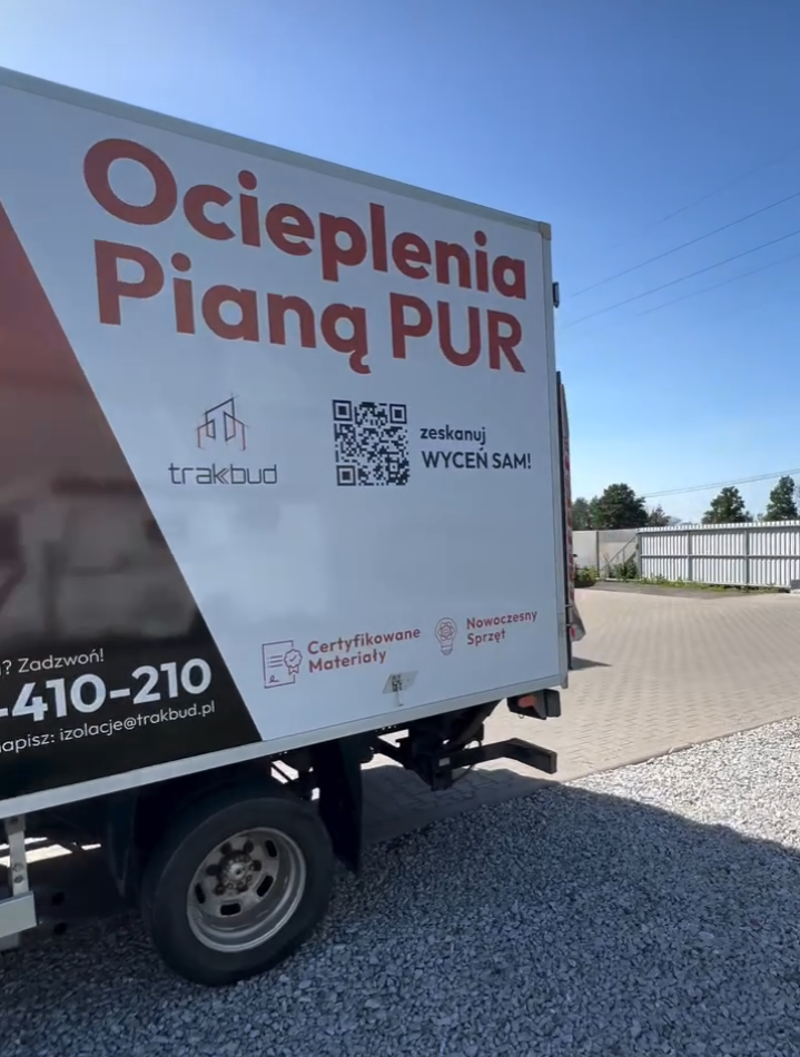 Pianobus Trakbud Izolacje - ocieplenia pianą PUR z dojazdem do klienta